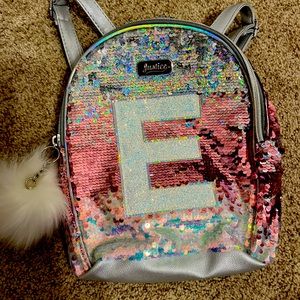 💗🤍 Justice Mini Backpack 🤍💗